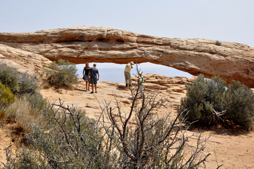 Mesa Arch Trail at Canyonlands National Park